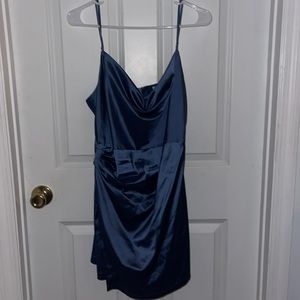 satin dress from molly green